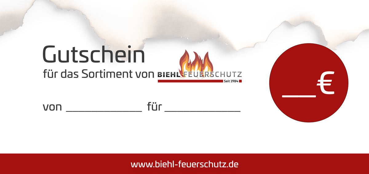Gutscheine - Biehl Feuerschutz - Marc Ritter - Schwollen